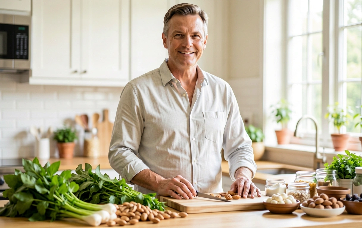 Nutritionist specializing in men's health over 40