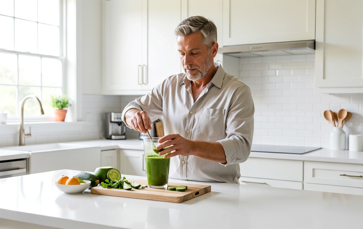 Healthy lifestyle for men